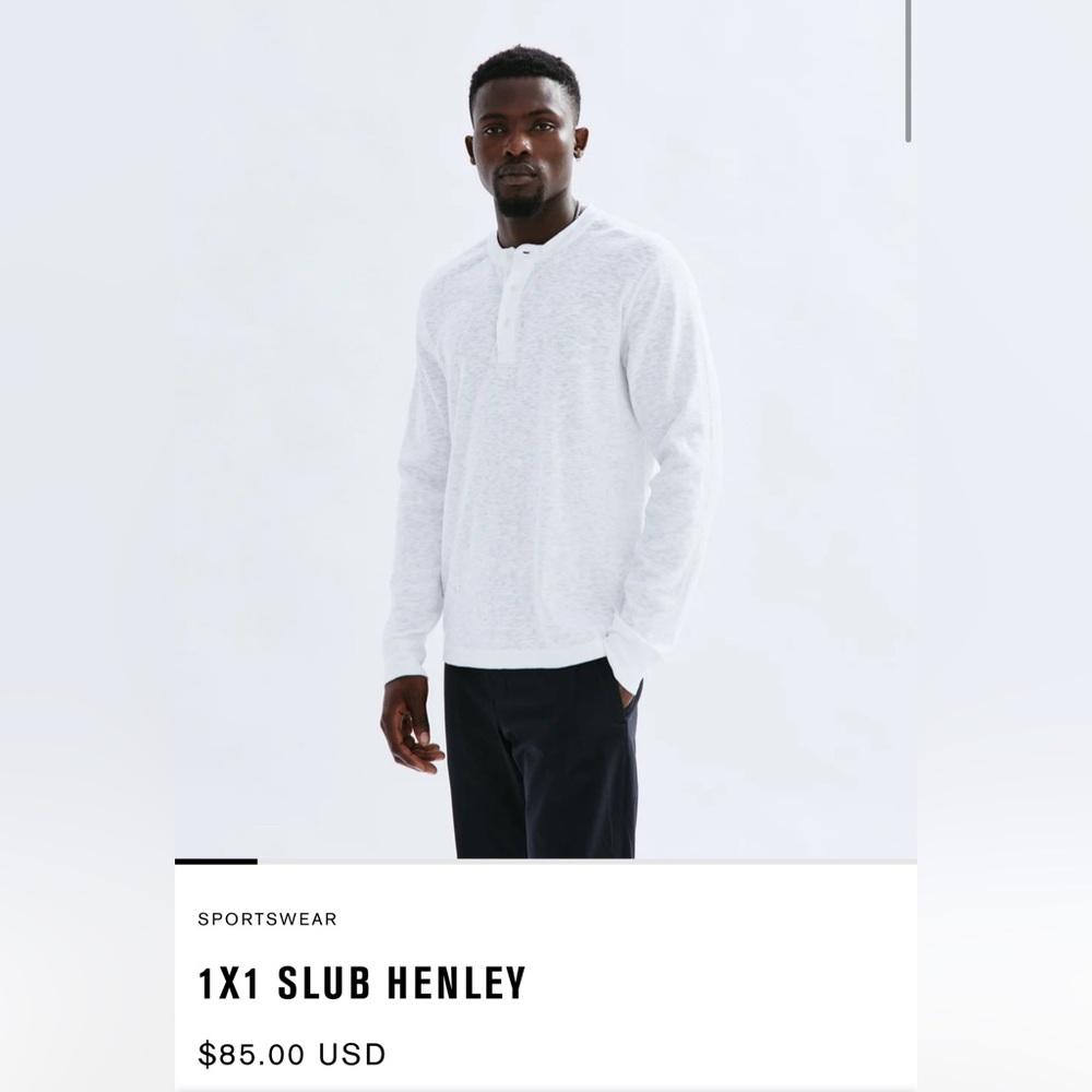 Reigning Champ Slub Henley